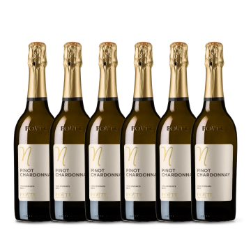 [Bundle Of 6] Ponte Pinot Chardonnay Vino Spumante Brut, 750ml